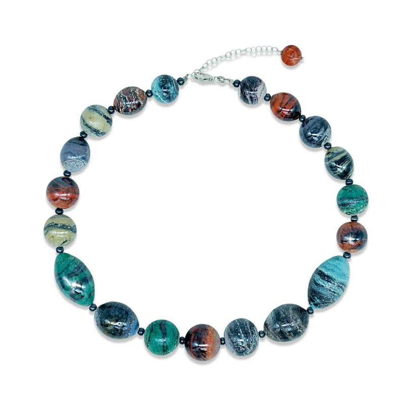 Murano glass D&T Necklace - Cezanne Top