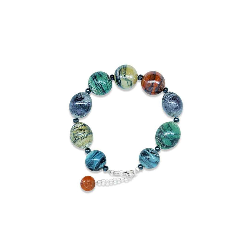 Murano glass D&T Bracelet - Cezanne top