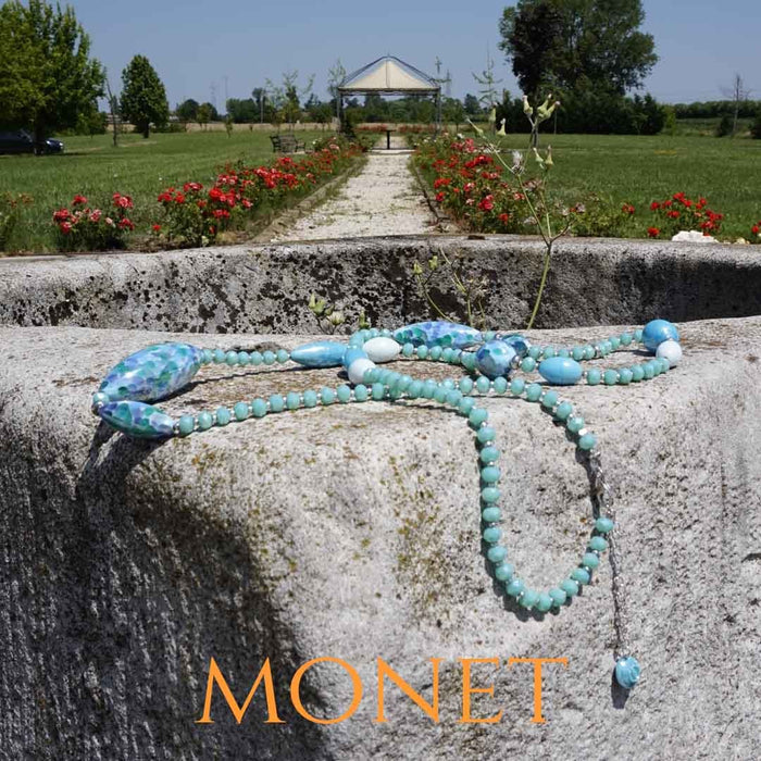 Monet long necklace