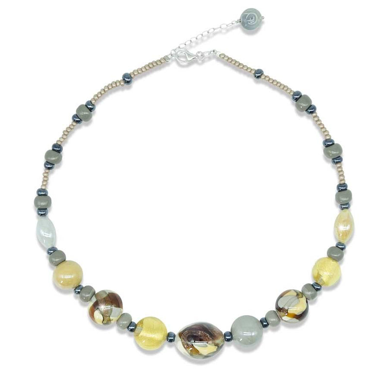 Murano glass D&T Necklace 1 - Botero