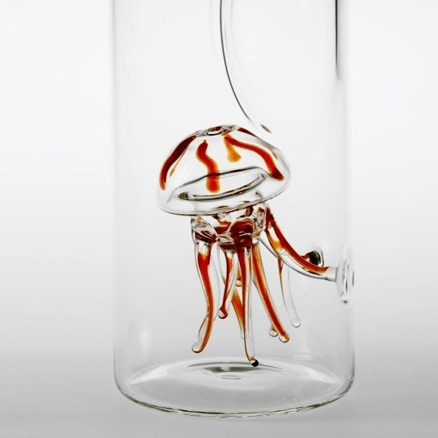 Massimo Lunardon Water Pitcher – Orange Jellyfish