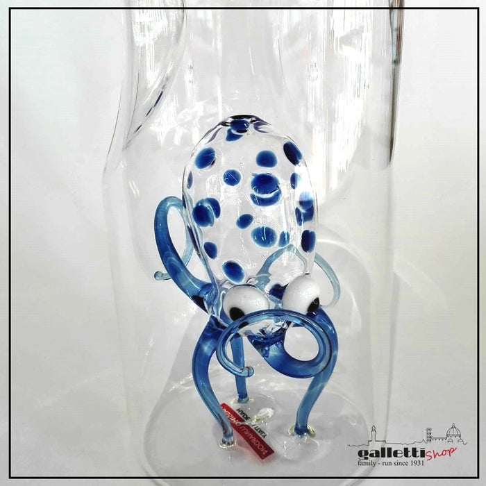 Massimo Lunardon Water Pitcher – Blue Octopus