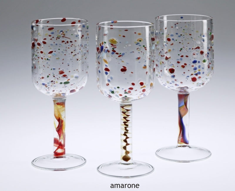 Massimo Lunardon Amarone wine glass