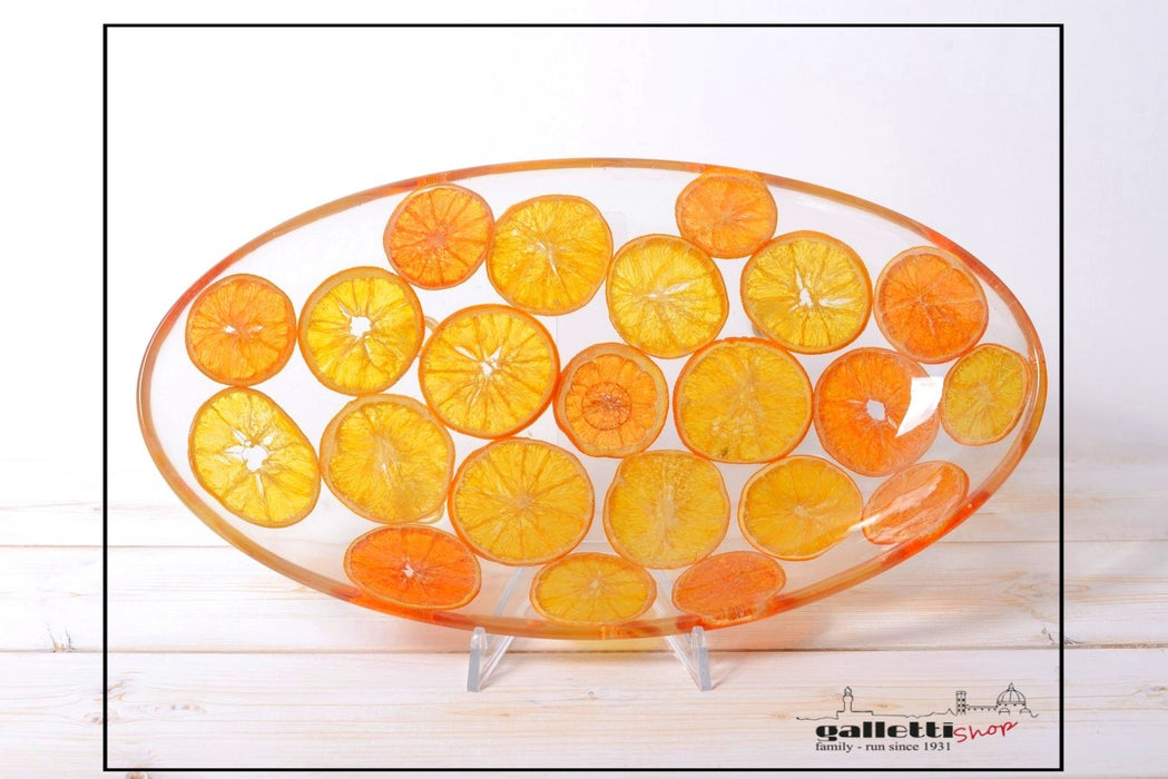 Oval Centerpiece Zagare (oranges) Collection - Riccardo Marzi