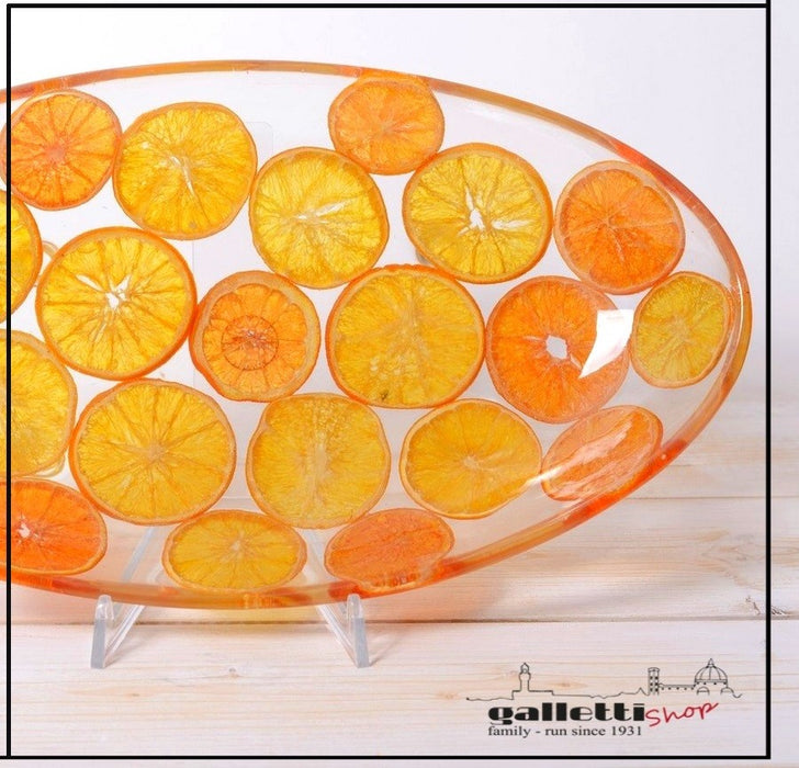 Oval Centerpiece Zagare (oranges) Collection - Riccardo Marzi