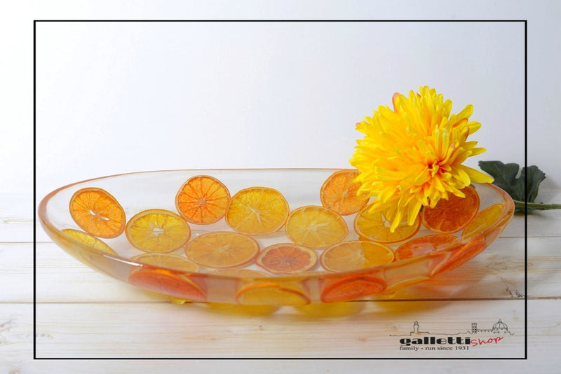 Oval Centerpiece Zagare (oranges) Collection - Riccardo Marzi