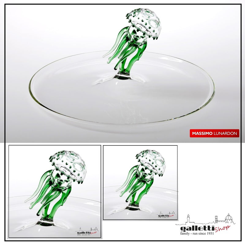 Massimo Lunardon Tray - Green Jellyfish