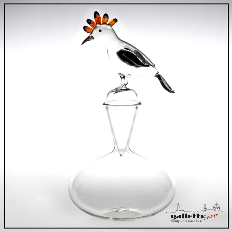 Massimo Lunardon Wine Decanter cork Hoopoe