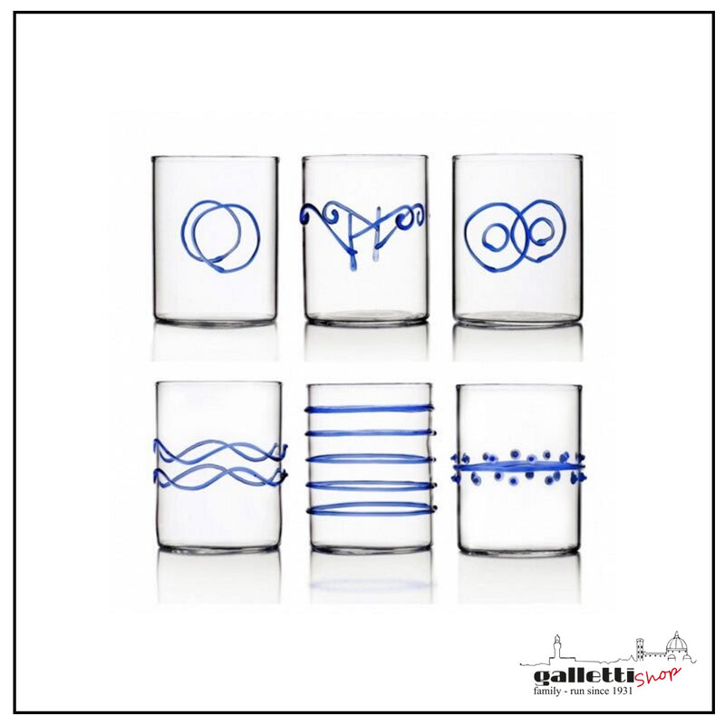 Ichendorf Milano Tumblers - Set Deco Blu