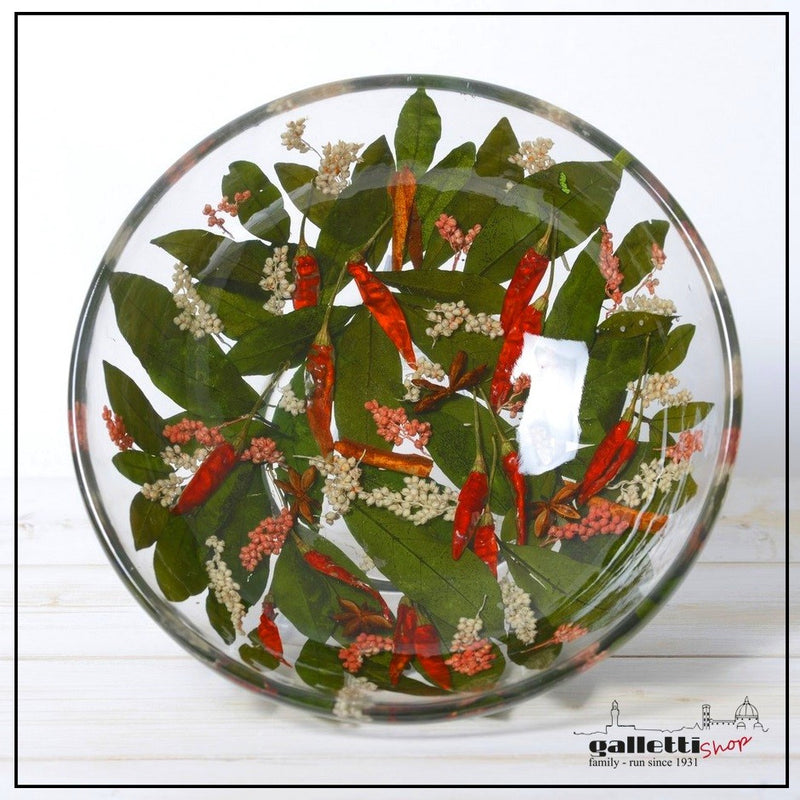 Round Bowl/Centerpiece Chili Collection - Riccardo Marzi