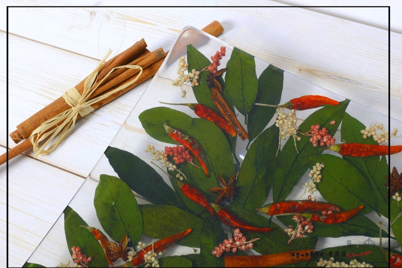 Square Centerpiece Chili Collection - Riccardo Marzi