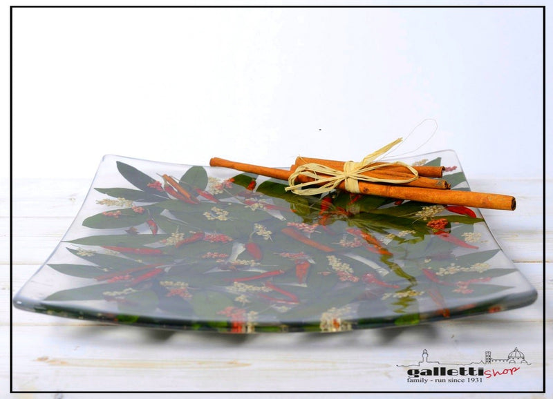 Square Centerpiece Chili Collection - Riccardo Marzi