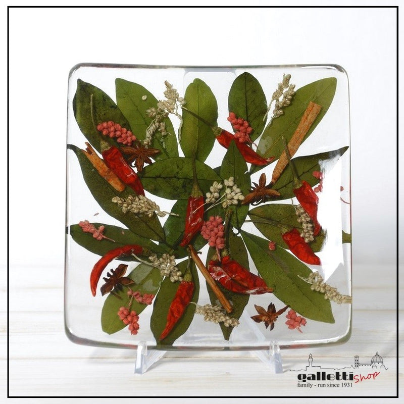 Square Centerpiece Chili Collection - Riccardo Marzi