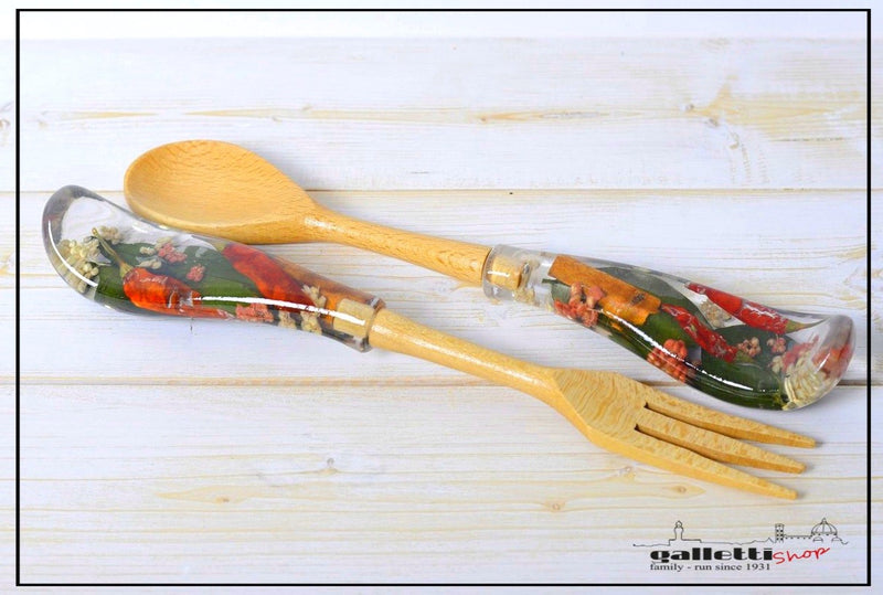 Salad Server Set Chili Collection - Riccardo Marzi