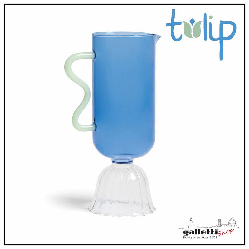 Tulip jug - Blue tulip