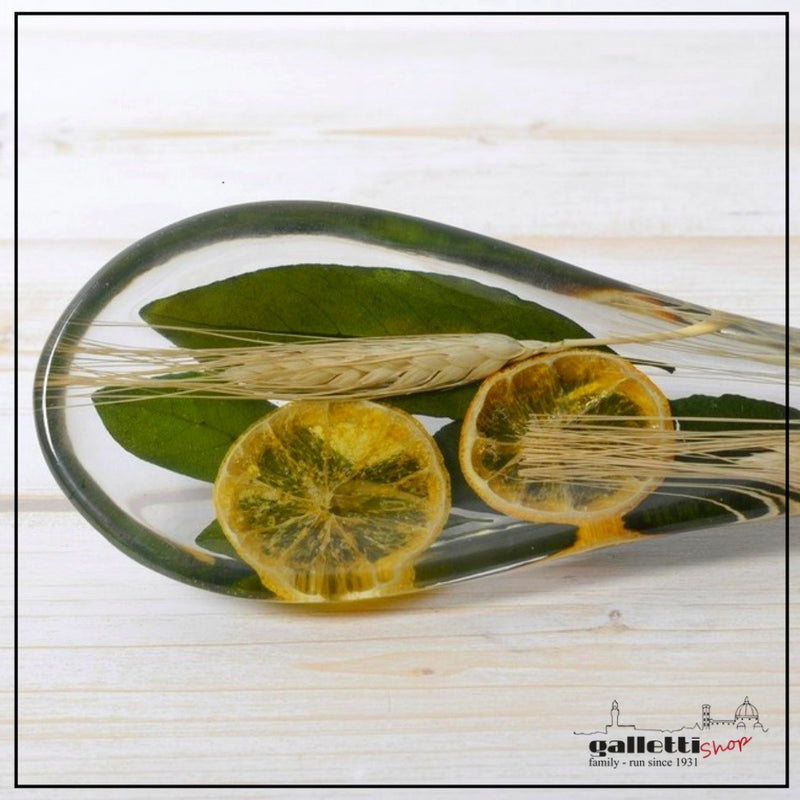 Spoon rest Wheat and Orange Collection - Riccardo Marzi