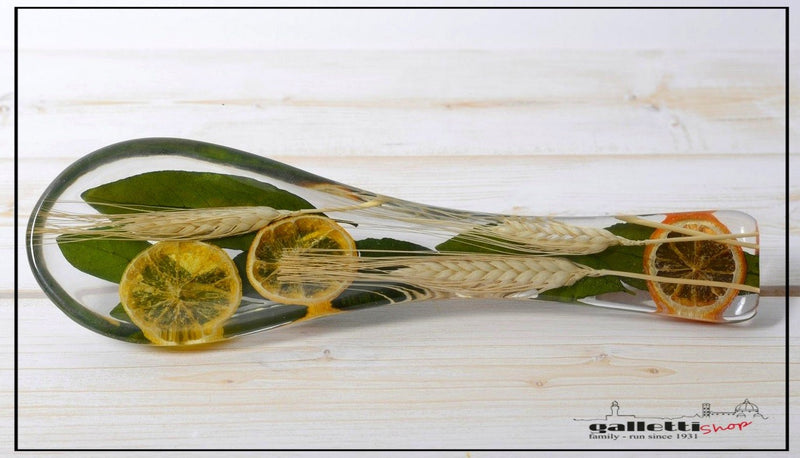 Spoon rest Wheat and Orange Collection - Riccardo Marzi