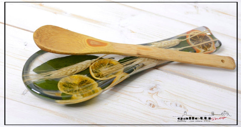 Spoon rest Wheat and Orange Collection - Riccardo Marzi