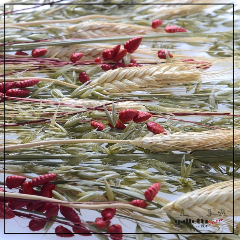 Round Centerpiece Wheat in Red Collection - Riccardo Marzi