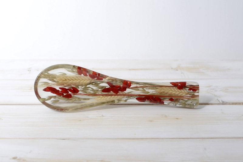 Spoon rest Wheat in Red Collection - Riccardo Marzi