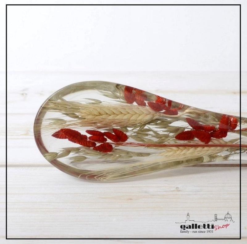 Spoon rest Wheat in Red Collection - Riccardo Marzi