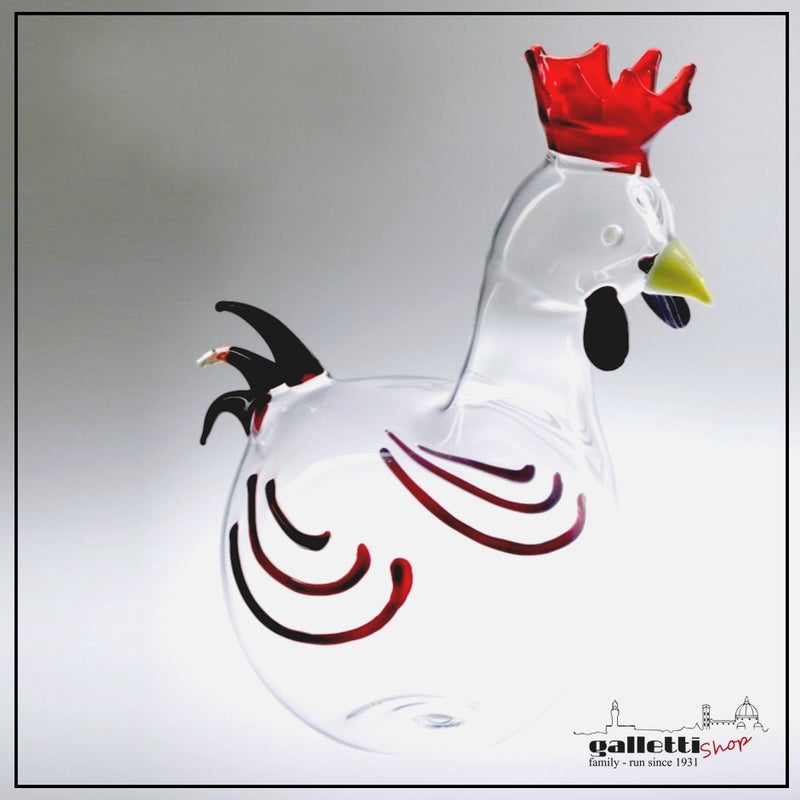Massimo Lunardon wine decanter: Divine Rooster