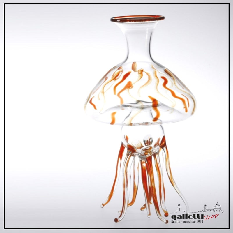 Massimo Lunardon Wine decanter – Orange Jellyfish