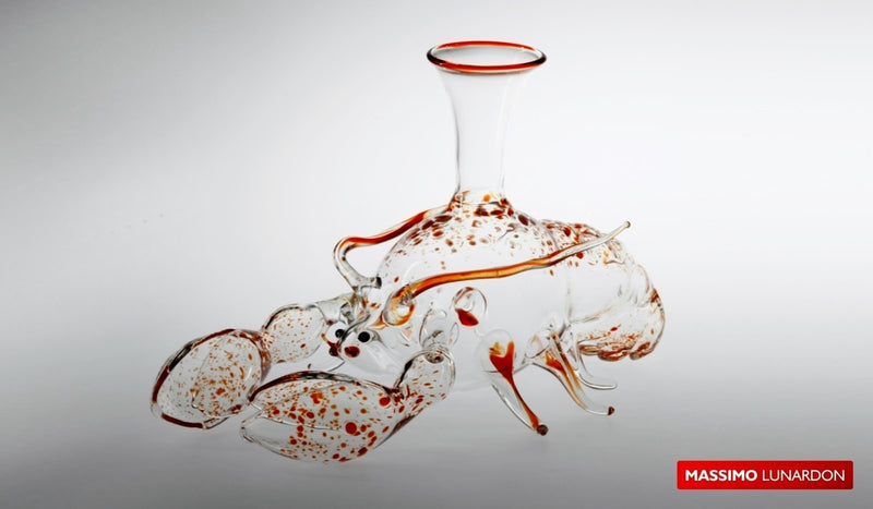 Massimo Lunardon Lobster wine decanter
