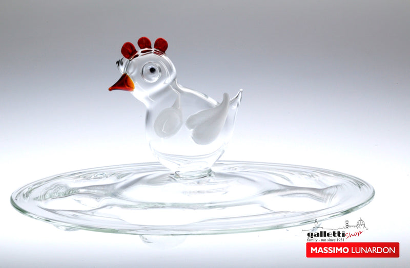 Massimo Lunardon plate - Hen