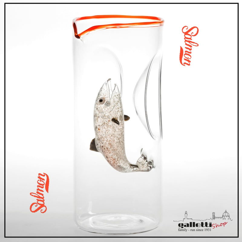 Massimo Lunardon Water Pitcher – Salmon fish