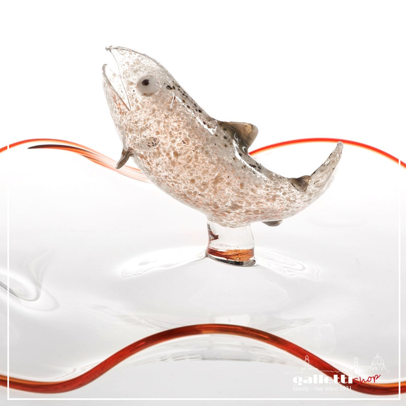 Massimo Lunardon Plate - Salmon fish