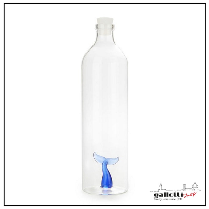 Blue Tail whale bottle - Balvi collection