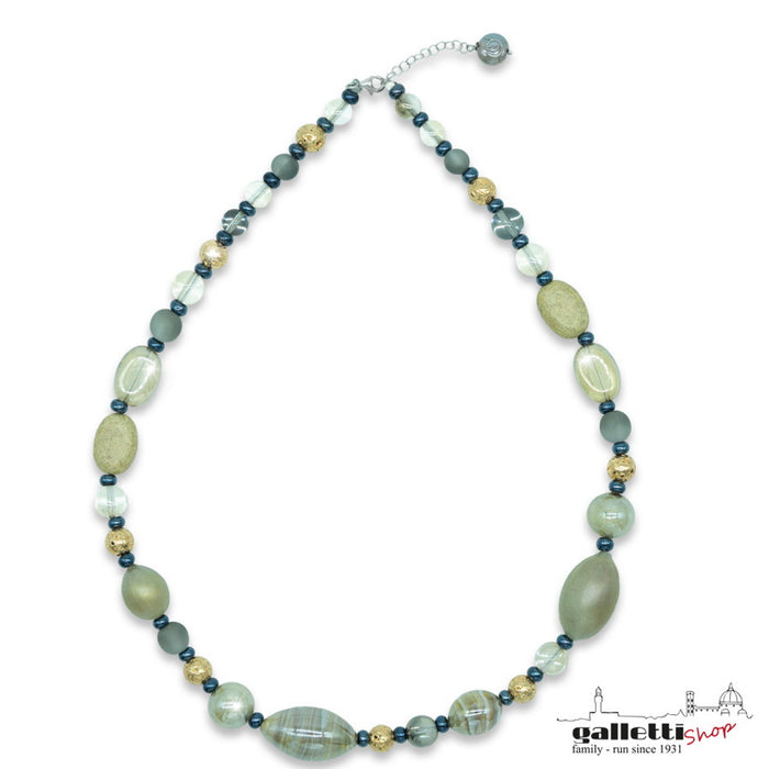 Murano glass D&T Necklace - Bourgeois Top