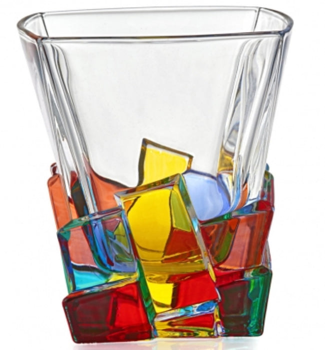 Set of 6 Whisky crystal glass glasses