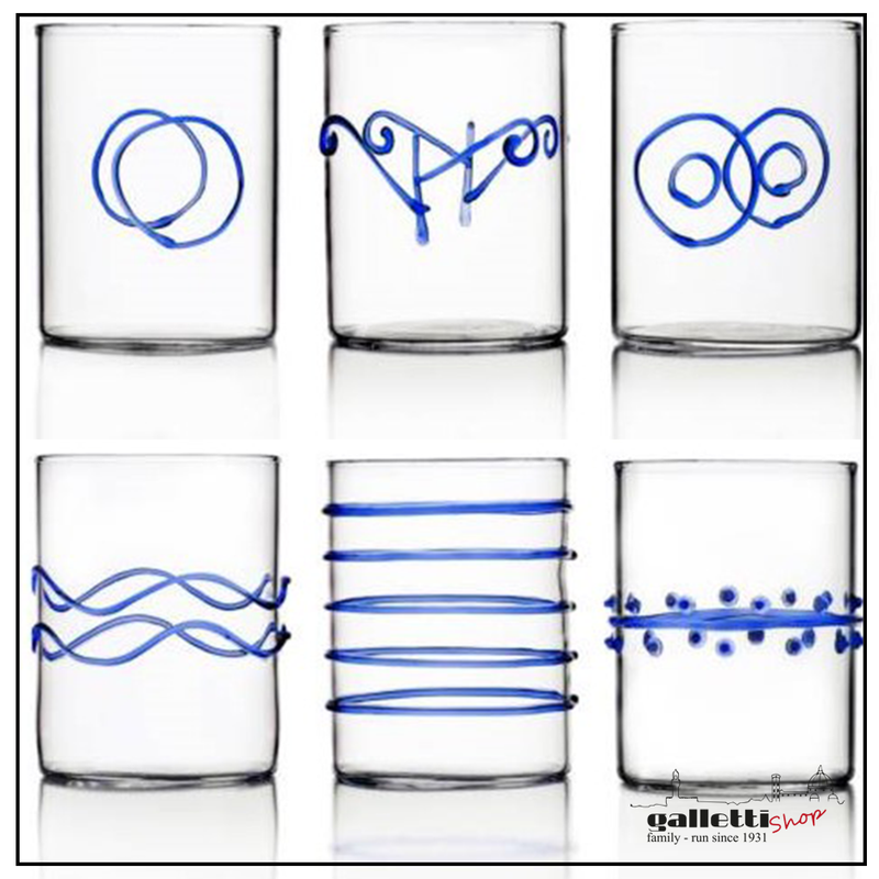 Ichendorf Milano Tumblers - Set Deco Blu