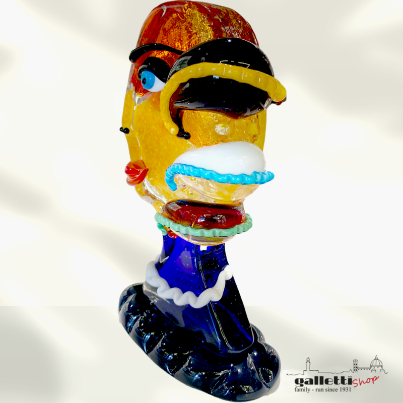 Lady Gaga – Original Murano Glass Sculpture by Maestro Badioli