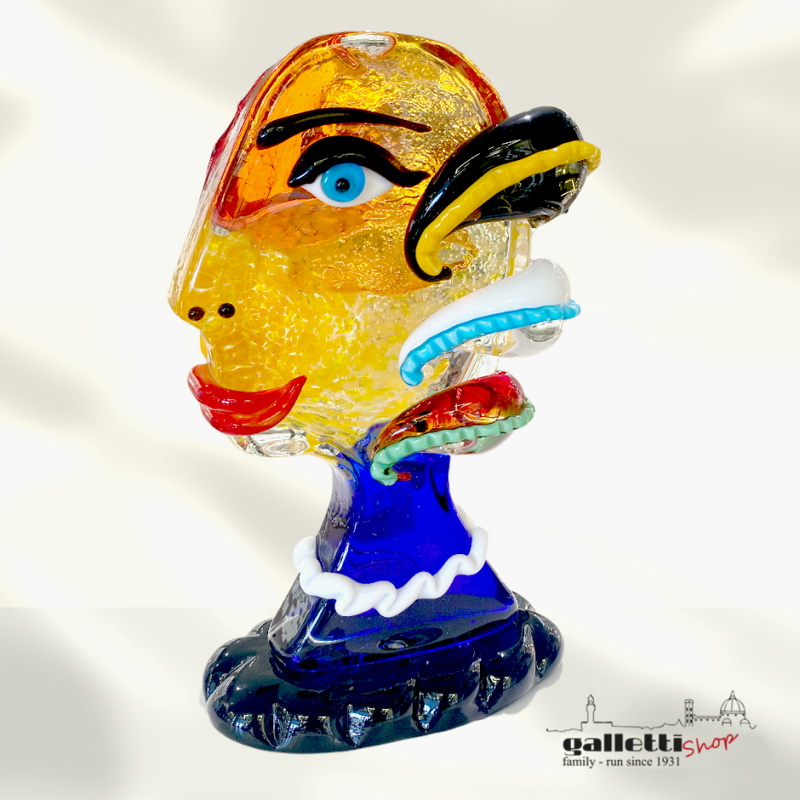 Lady Gaga – Original Murano Glass Sculpture by Maestro Badioli
