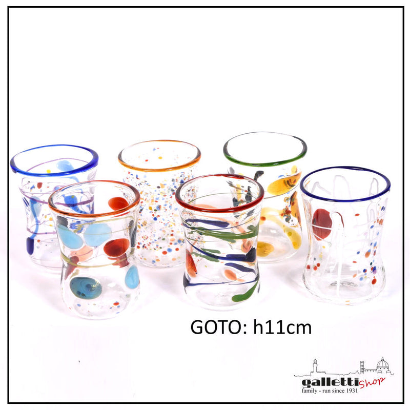 Massimo Lunardon Shot glasses – Cicchetto set of 6