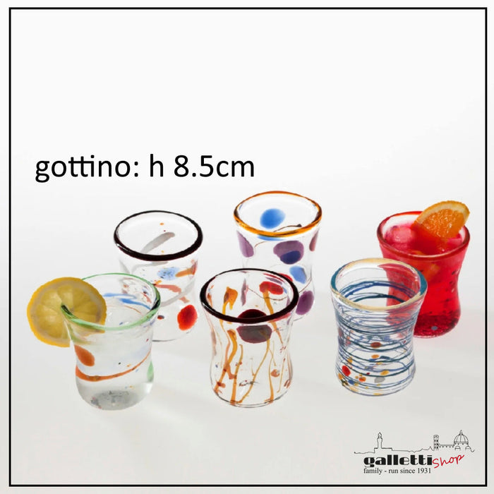 Massimo Lunardon Shot glasses – Cicchetto set of 6