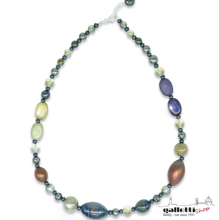 Murano glass D&T Necklace - Bourgeois Top